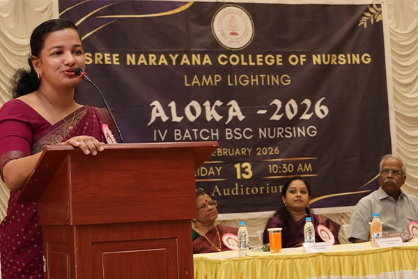 Bsc Nursing 2025 Batch – Lamp Lighting Photo
