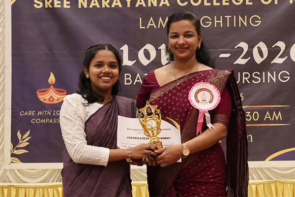 Bsc Nursing 2025 Batch – Lamp Lighting Photo