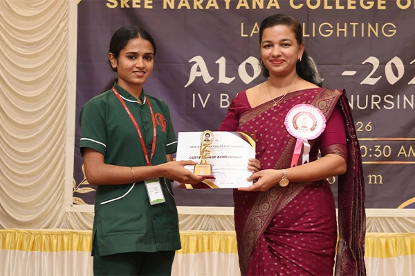 Bsc Nursing 2025 Batch – Lamp Lighting Photo