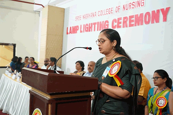 Bsc Nursing 2024 Batch – Lamp Lighting Photo