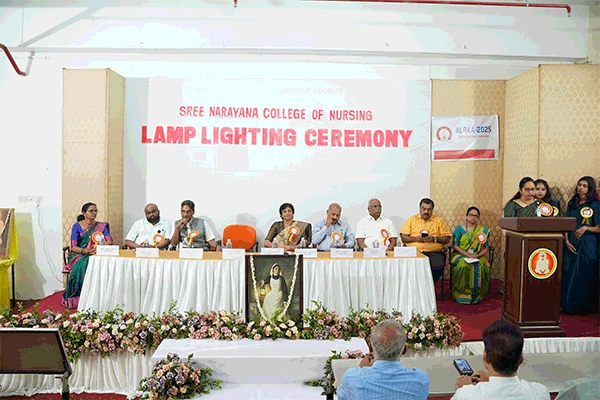Bsc Nursing 2024 Batch – Lamp Lighting Photo