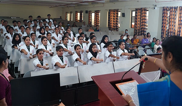 Bsc Nursing 2022 Batch – Lamp Lighting Photo