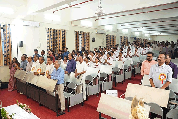 Bsc Nursing 2024 Batch – Lamp Lighting Photo