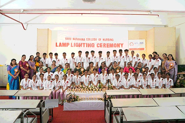 Bsc Nursing 2024 Batch – Lamp Lighting Photo