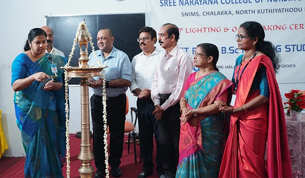 Bsc Nursing 2022 Batch - Lamp Lighting