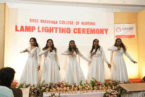 Bsc Nursing 2024 Batch – Lamp Lighting Photo