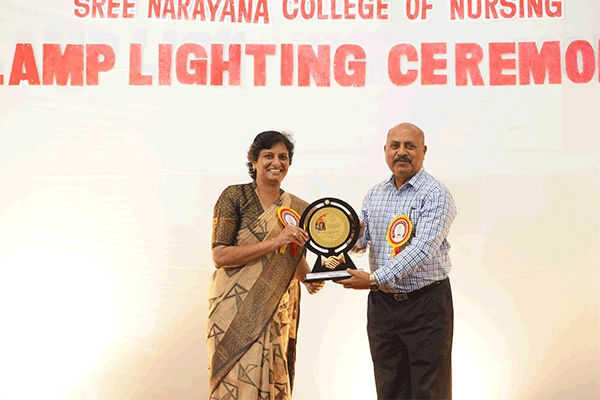 Bsc Nursing 2024 Batch – Lamp Lighting Photo