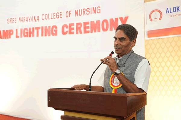 Bsc Nursing 2024 Batch – Lamp Lighting Photo