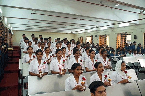 Bsc Nursing 2024 Batch – Lamp Lighting Photo