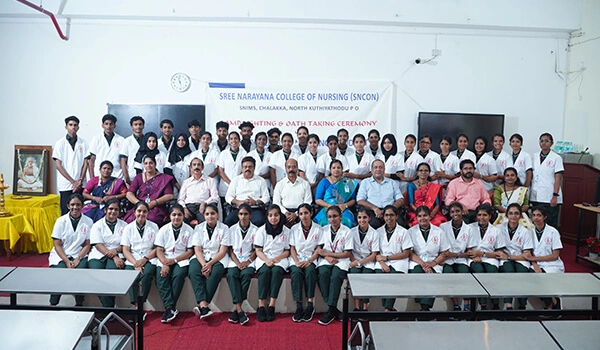 Bsc Nursing 2022 Batch – Lamp Lighting Photo