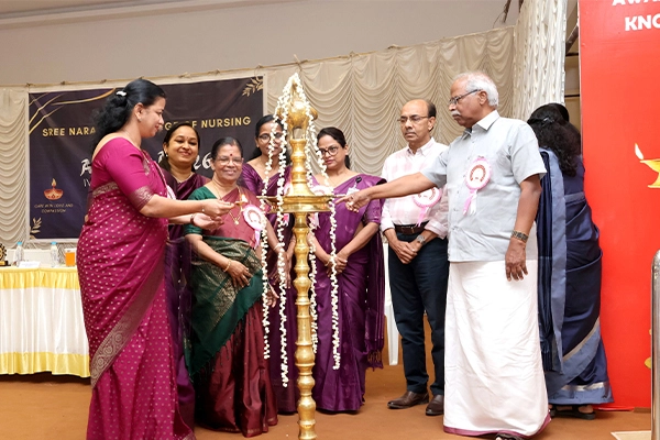 Bsc Nursing 2025 Batch – Lamp Lighting