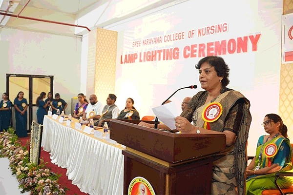 Bsc Nursing 2024 Batch – Lamp Lighting Photo