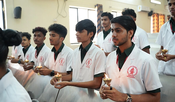 Bsc Nursing 2022 Batch – Lamp Lighting Photo