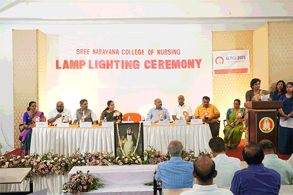 Bsc Nursing 2024 Batch – Lamp Lighting Photo