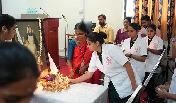 Bsc Nursing 2022 Batch – Lamp Lighting Photo