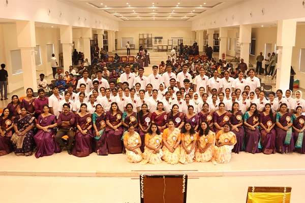 Bsc Nursing 2025 Batch – Lamp Lighting Photo