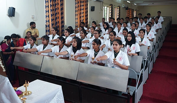 Bsc Nursing 2022 Batch – Lamp Lighting Photo