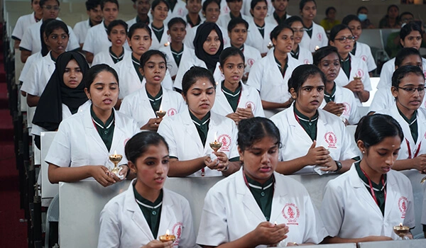 Bsc Nursing 2022 Batch – Lamp Lighting Photo